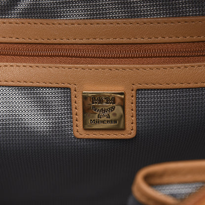 MCM Visetos Small Side Stud Stark Backpack Cognac 5 of 8