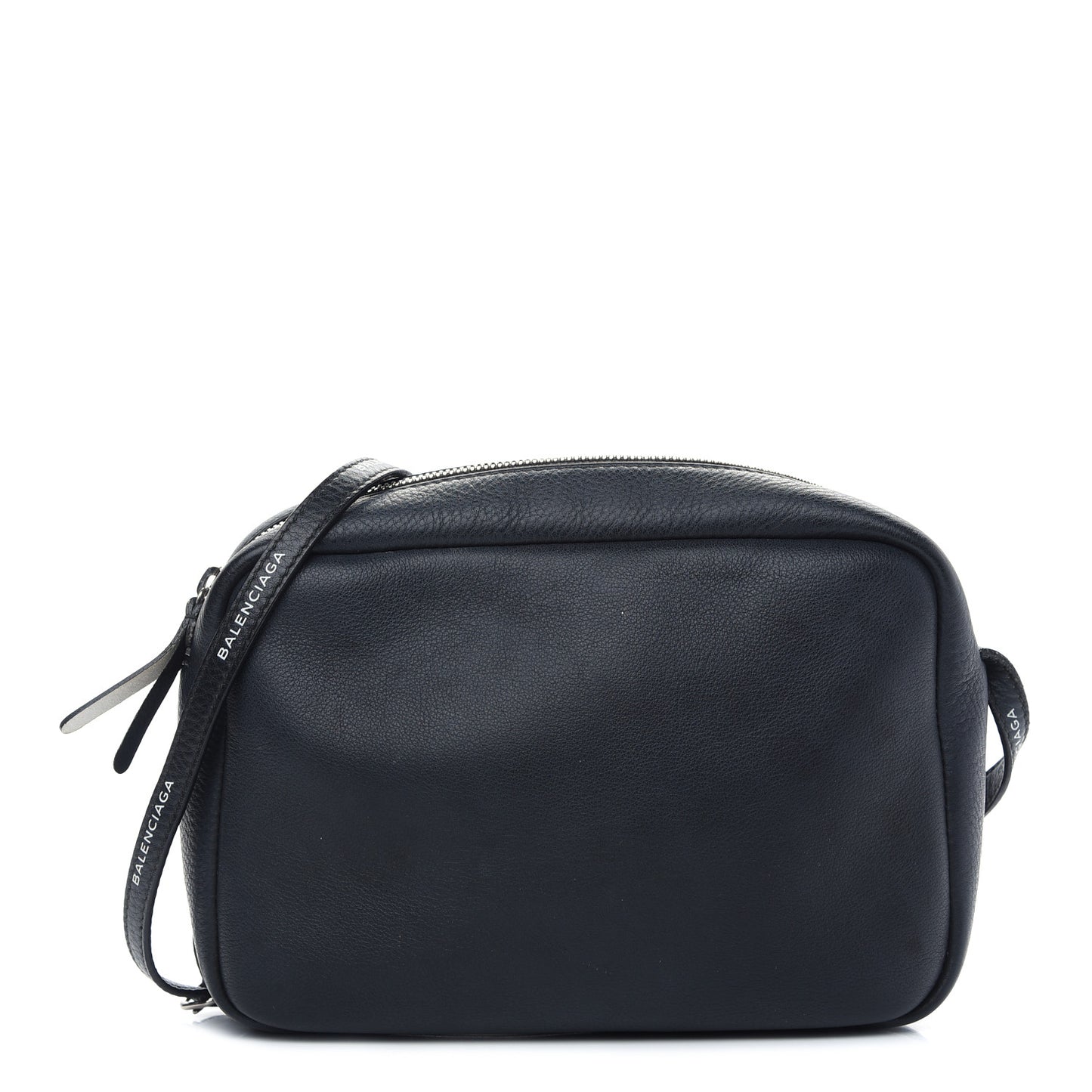 Calfskin Logo Strap S Everyday Camera Bag Black