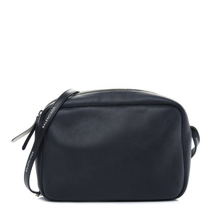 Balenciaga Calfskin Logo Strap S Everyday Camera Bag Black 1 of 8