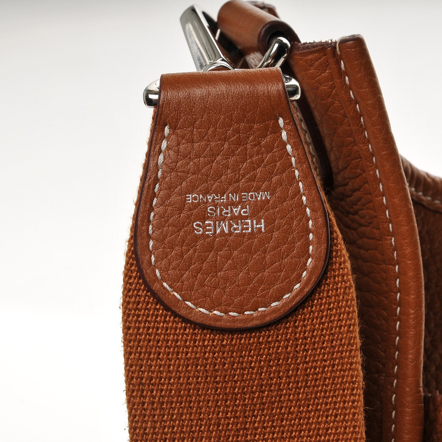 Hermes Taurillon Clemence Evelyne III GM Gold 6 of 8