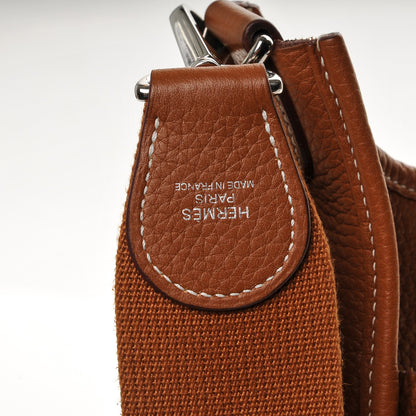 Hermes Taurillon Clemence Evelyne III GM Gold 6 of 8
