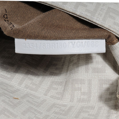 Fendi Zucchino Spalmati Forever Mini Mama Baguette White 6 of 9