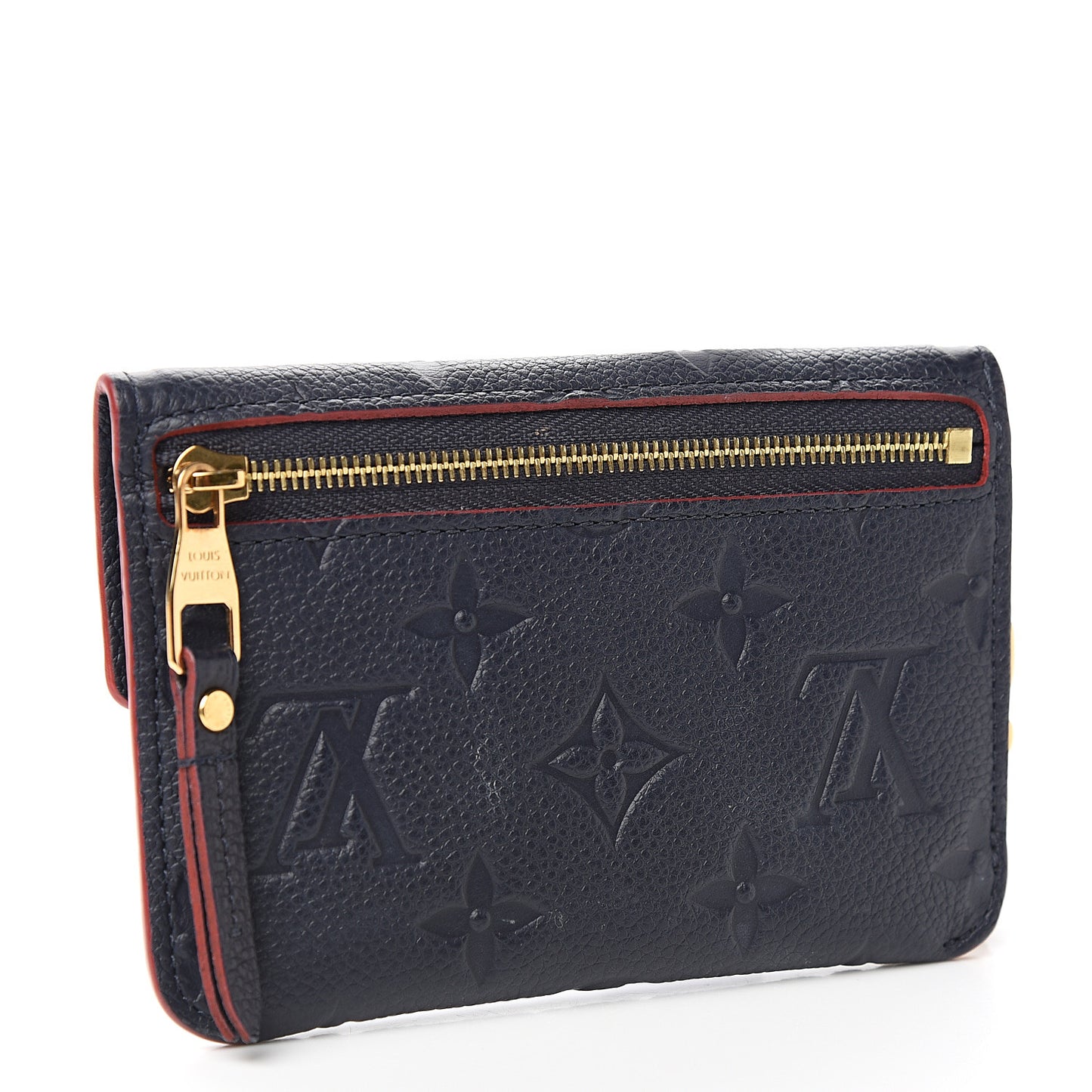 Empreinte Key Pouch Marine Rouge