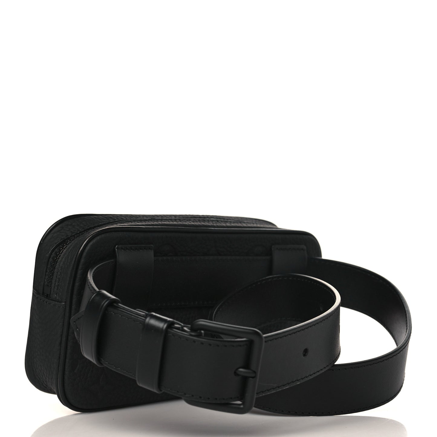 Taurillon Monogram Uniformes Solar Ray Soft Pochette Volga Belt Bag Black
