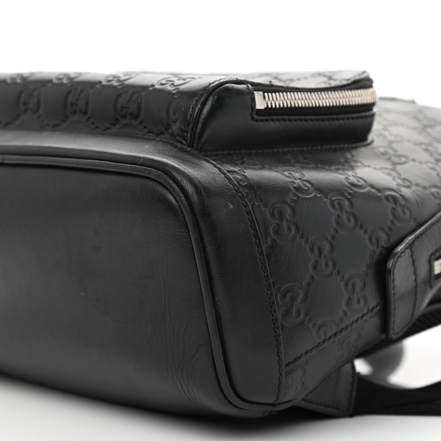 Guccissima Signature Small Day Backpack Black