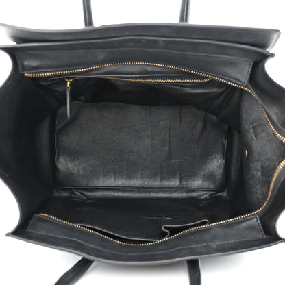 Celine Smooth Calfskin Mini Luggage Black 5 of 15