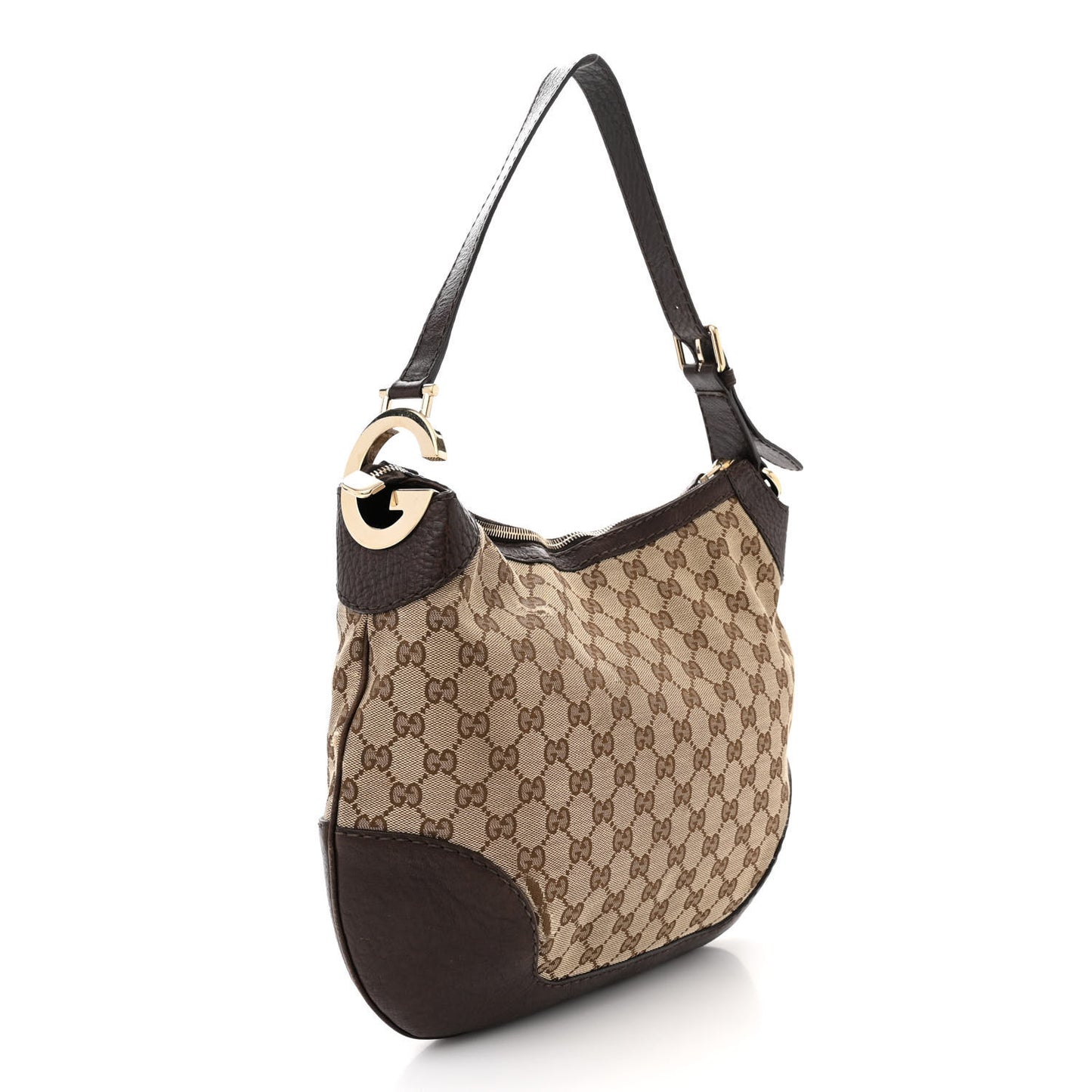Monogram Medium Charlotte Hobo Brown