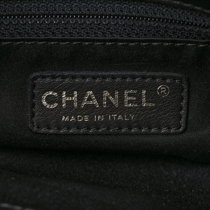 Chanel Lambskin Quilted Chanel 3 Maxi Flap Bag Black 5 of 6