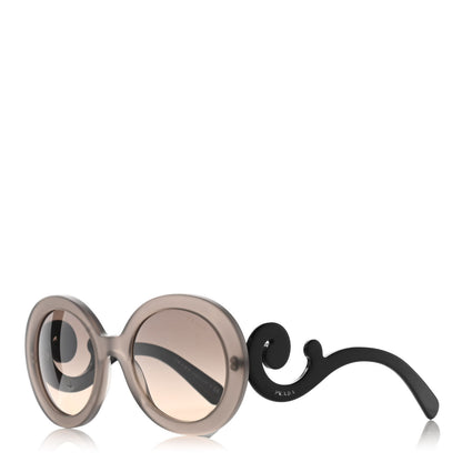 Prada Baroque Sunglasses SPR 27N Grey Black 1 of 8