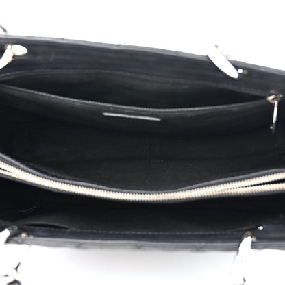Chanel Caviar Quilted Grand Shopping Tote GST Black 5 of 12
