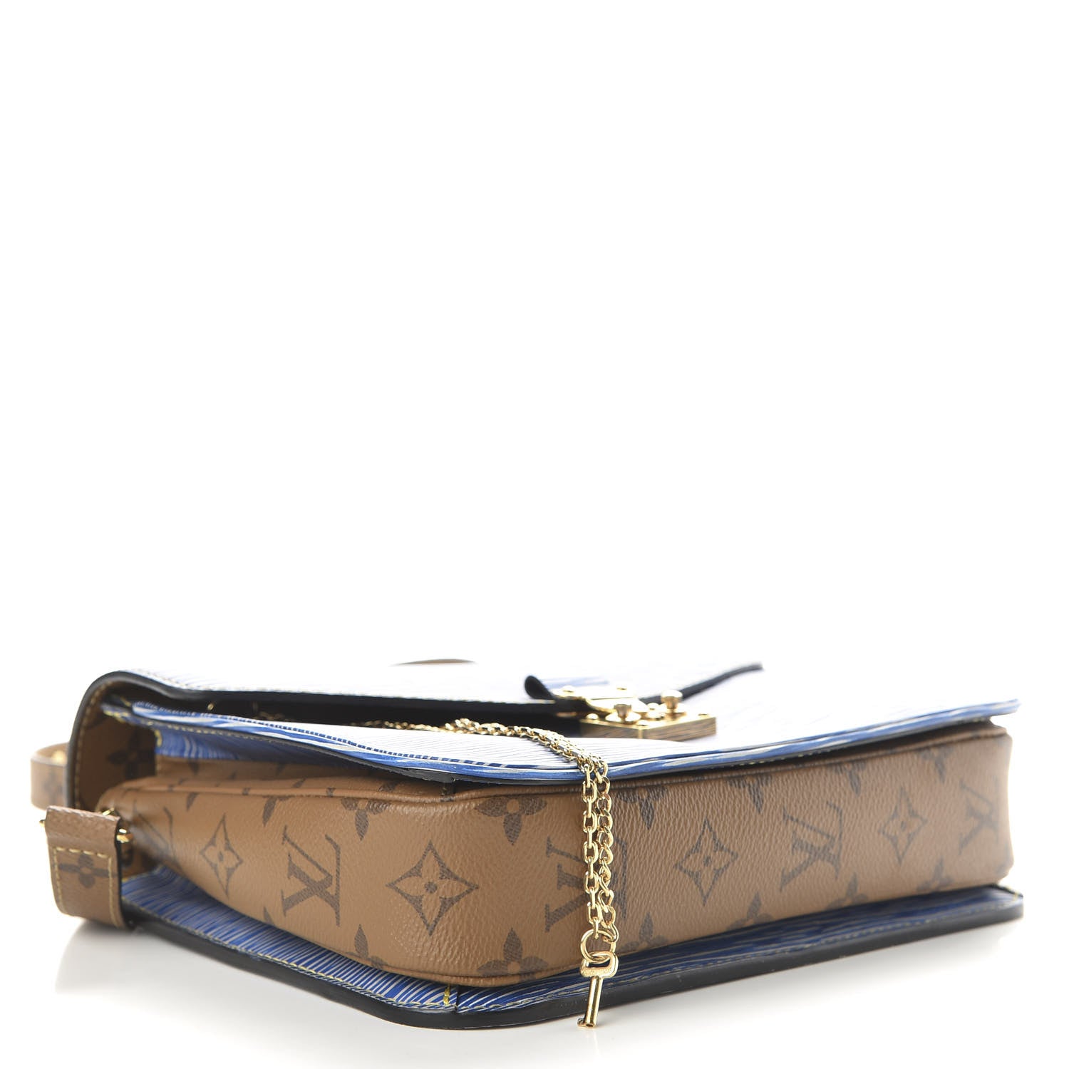Louis Vuitton Epi Reverse Monogram Pochette Metis Denim Light 5 of 10