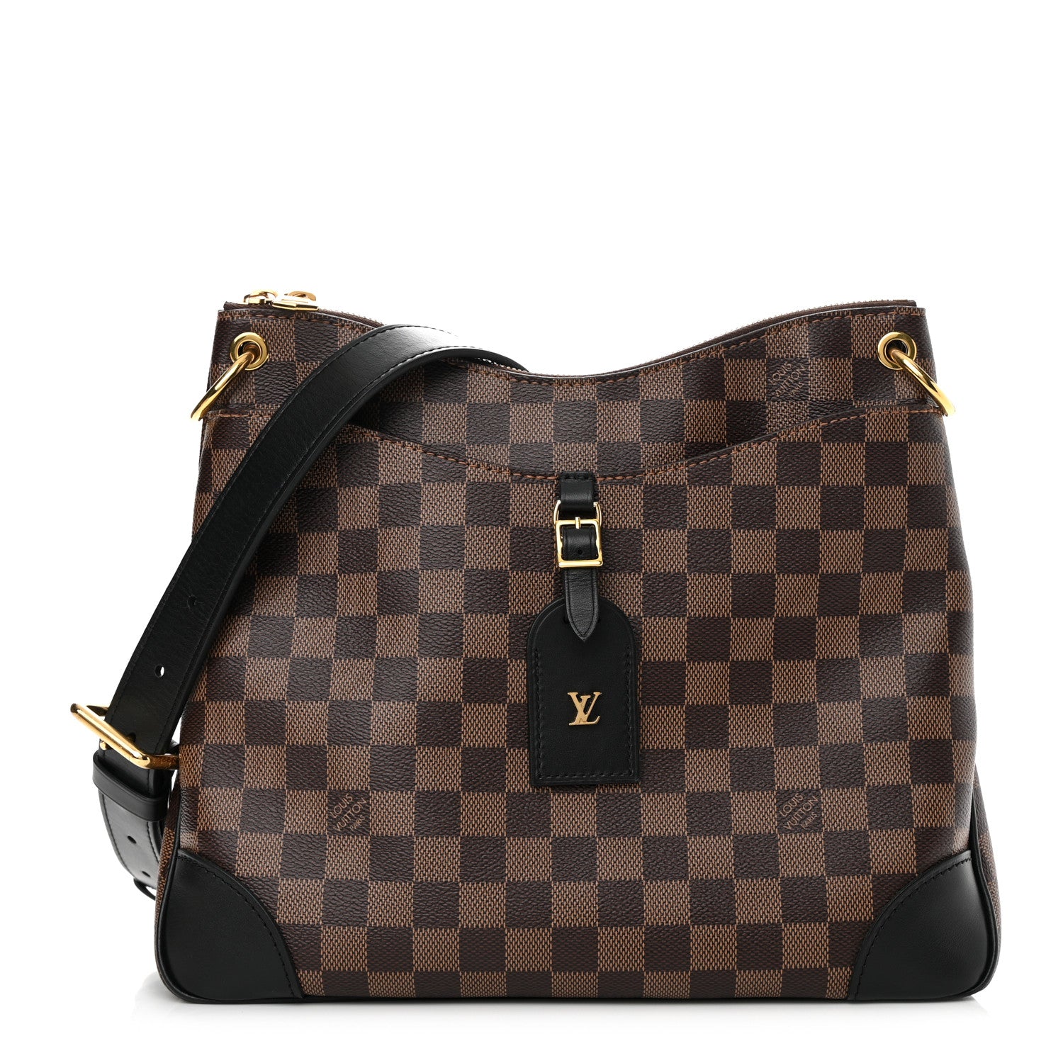 Louis Vuitton Damier Ebene Odeon MM Black 1 of 10