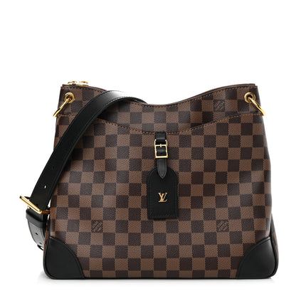 Louis Vuitton Damier Ebene Odeon MM Black 1 of 10