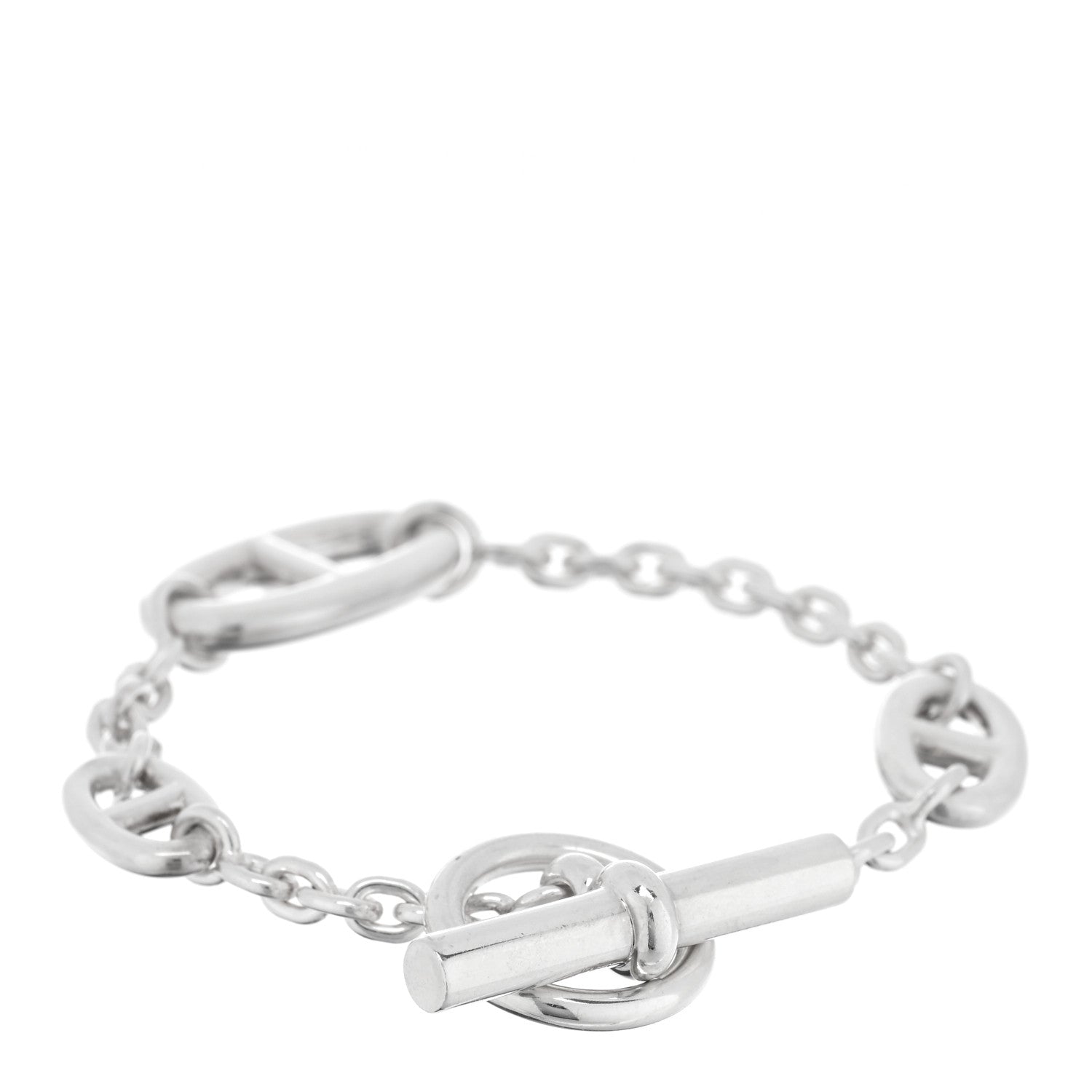 Hermes Sterling Silver Farandole Bracelet ST 2 of 4