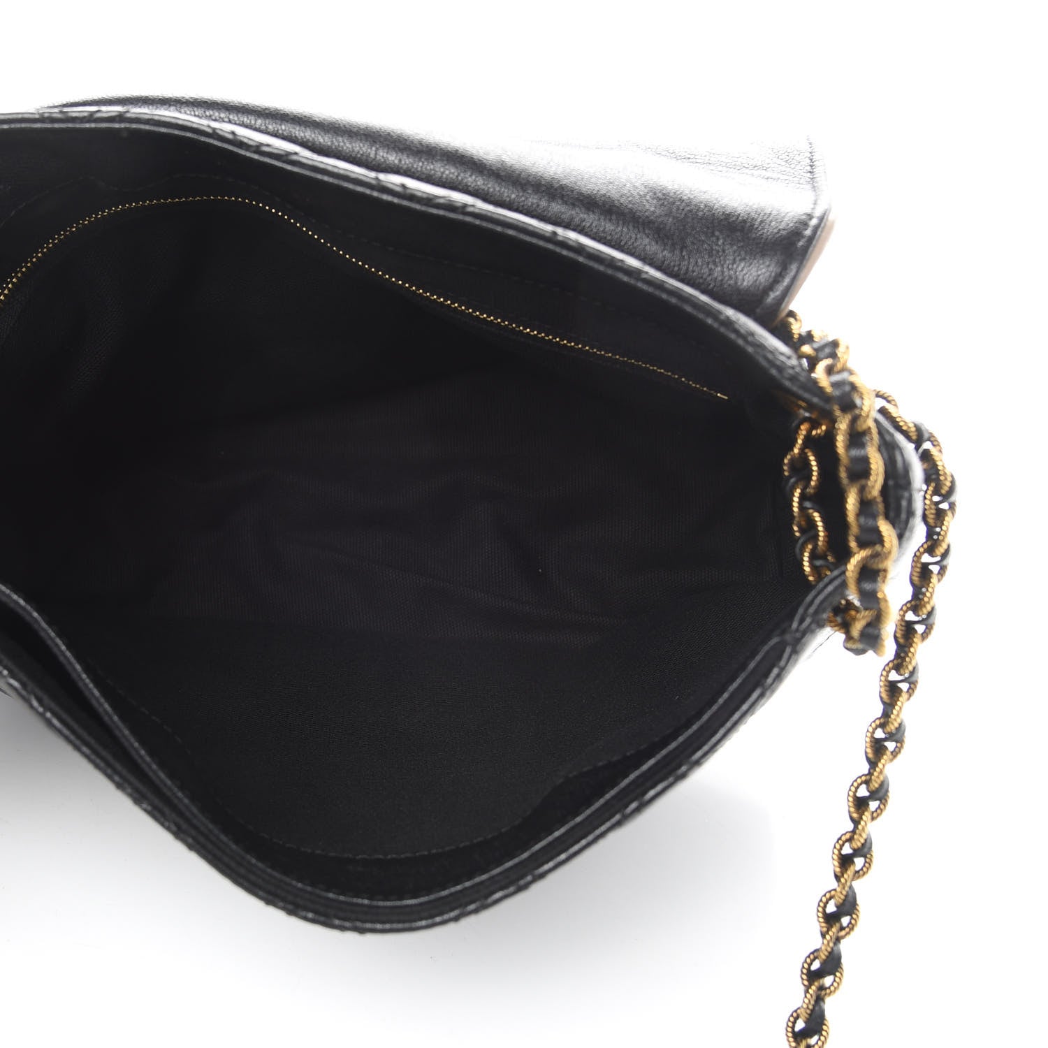 Marc Jacobs Lambskin Quilted Large Baroque Single Flap Bag Black 5 of 9