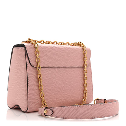 Louis Vuitton Epi Couture’s Flower Twist Shoulder Bag MM Rose Ballerine 4 of 11