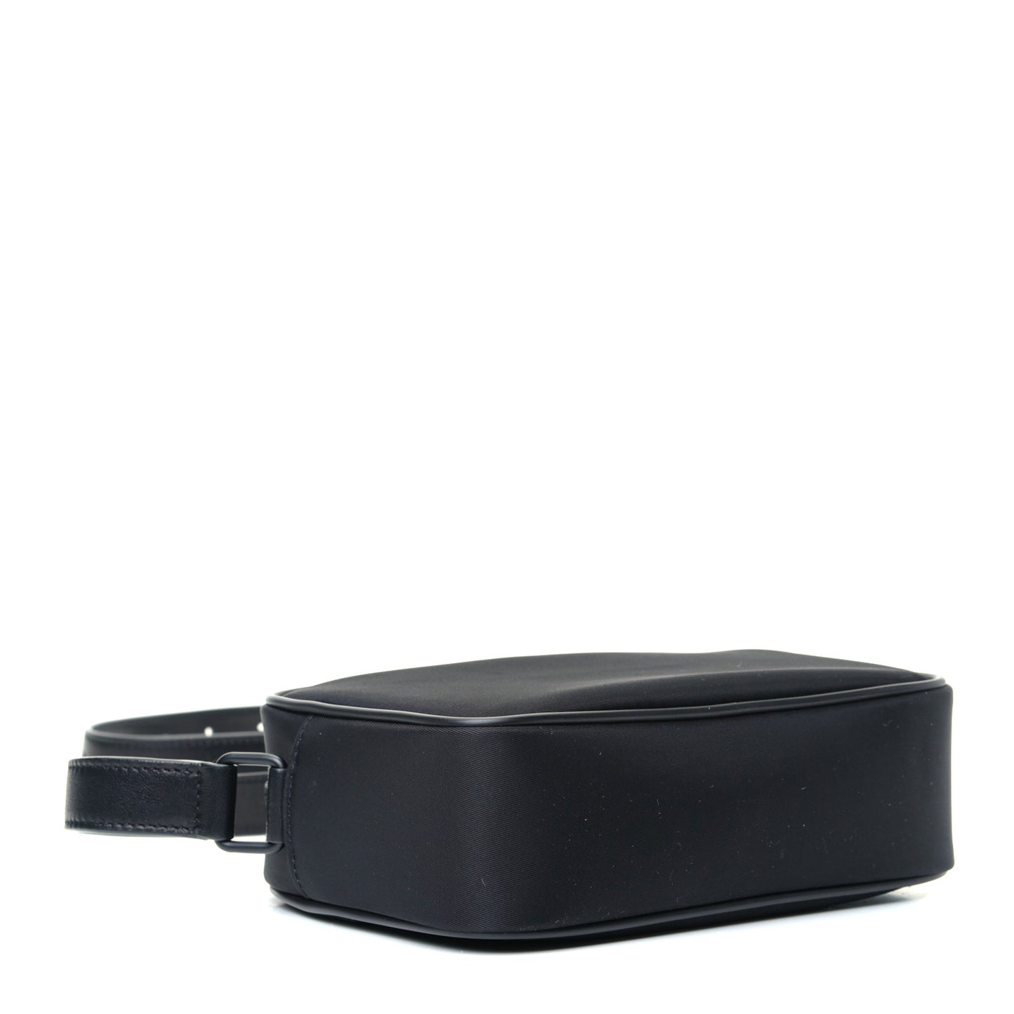 Lambskin Nylon Small Camp Camera Bag Black