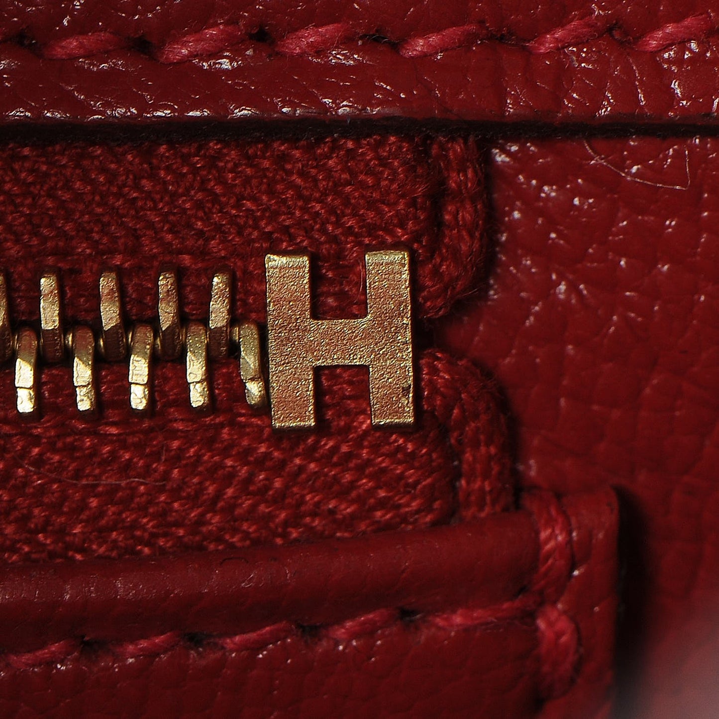 Epsom Birkin 30 Rouge Casaque