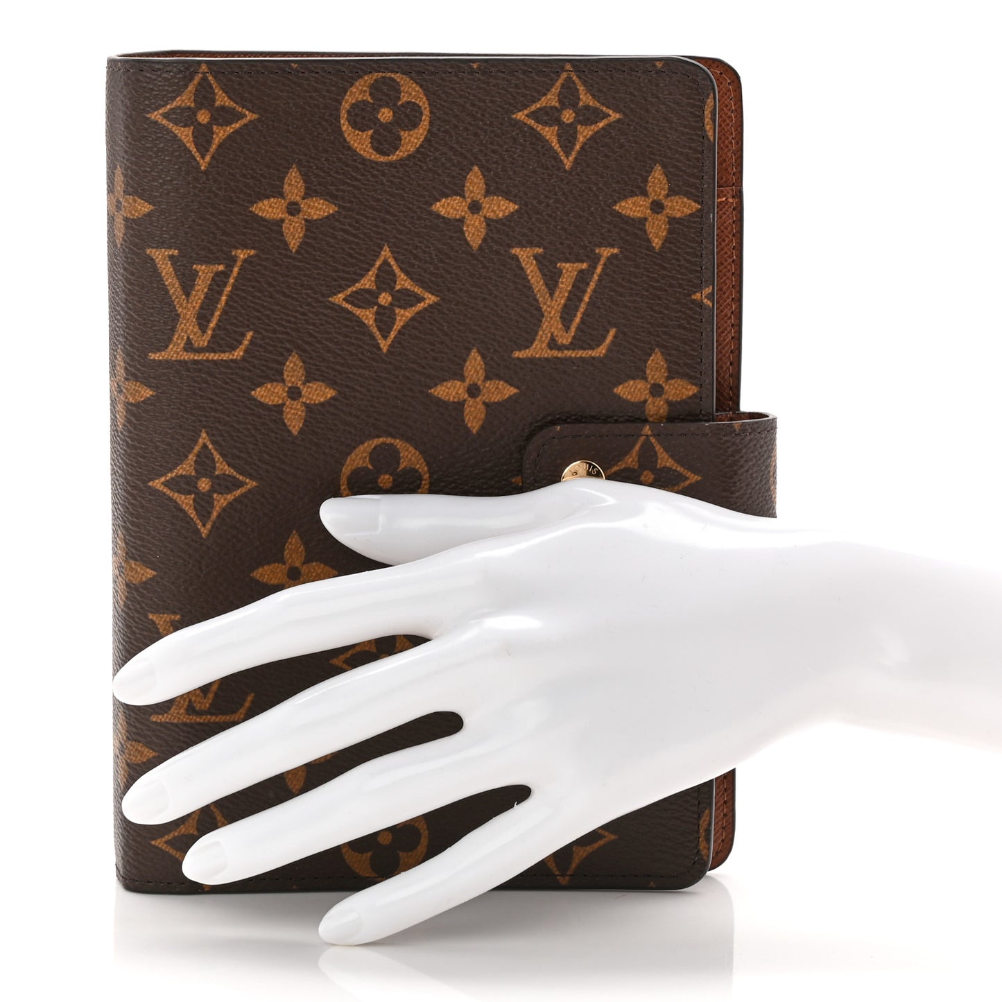 Monogram Medium Ring Agenda Cover