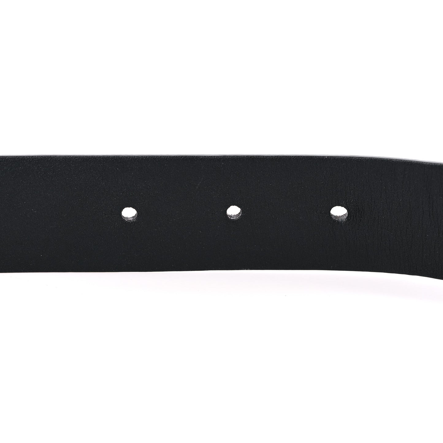 Lambskin Pearl Crystal CC Belt 80 32 Black