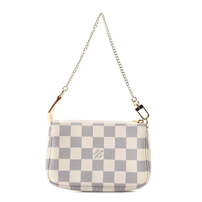 Louis Vuitton Damier Azur Mini Pochette Accessories 1 of 7