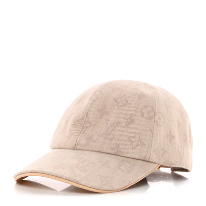 Louis Vuitton Cotton Monogram Jacquard Be My Cap Beige 1 of 9