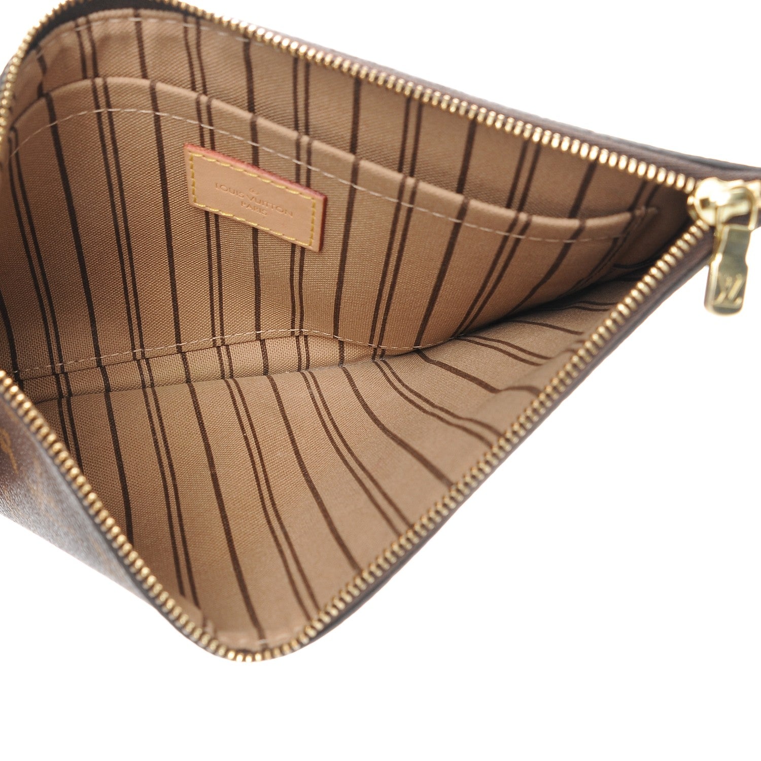 Louis Vuitton Monogram Neverfull MM GM Pochette 5 of 8