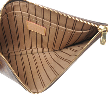 Louis Vuitton Monogram Neverfull MM GM Pochette 5 of 8