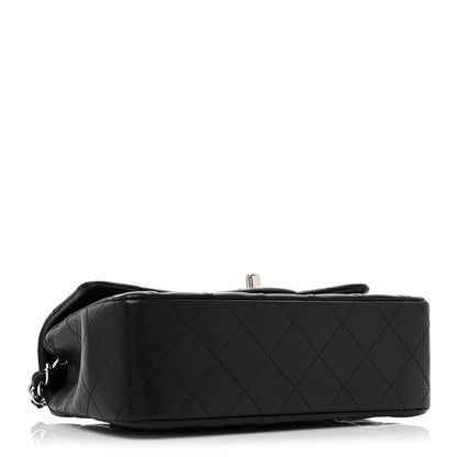 Chanel Lambskin Quilted Mini Rectangular Flap Black 4 of 19