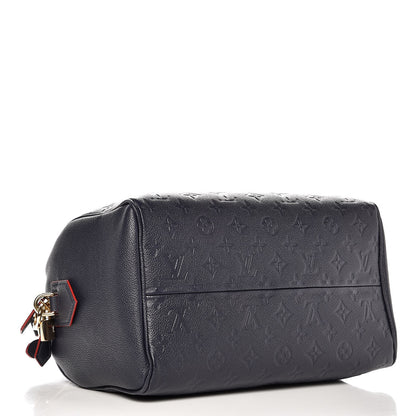 Louis Vuitton Empreinte Speedy Bandouliere 30 NM Marine Rouge 4 of 11