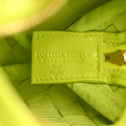 Bottega Veneta Nappa Intrecciato Mini Loop Camera Bag Acid Kiwi 6 of 9