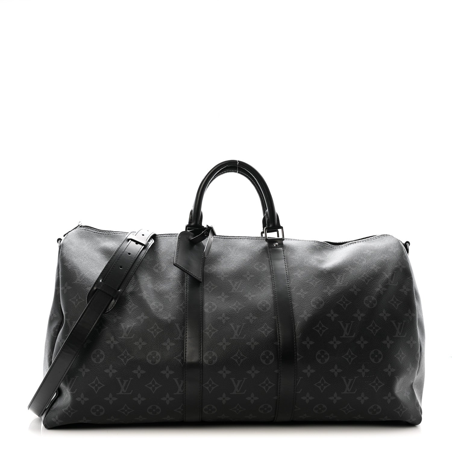 Louis Vuitton Monogram Eclipse Keepall Bandouliere 55 2 of 26