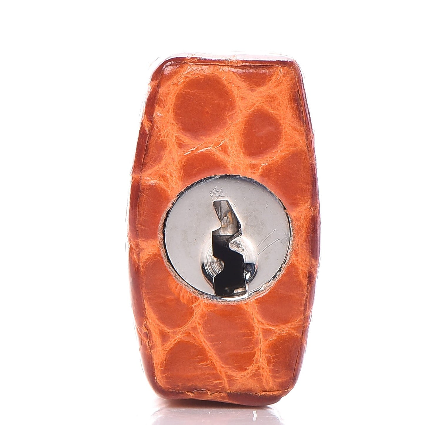 Shiny Niloticus Crocodile Birkin 25 Orange
