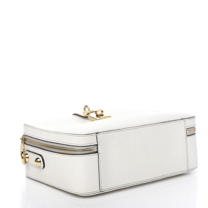 Dolce & Gabbana Drummed Calfskin Rosaria Shoulder Bag White 4 of 14