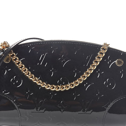 Louis Vuitton Vernis Santa Monica Clutch Noir Magnetique 7 of 9