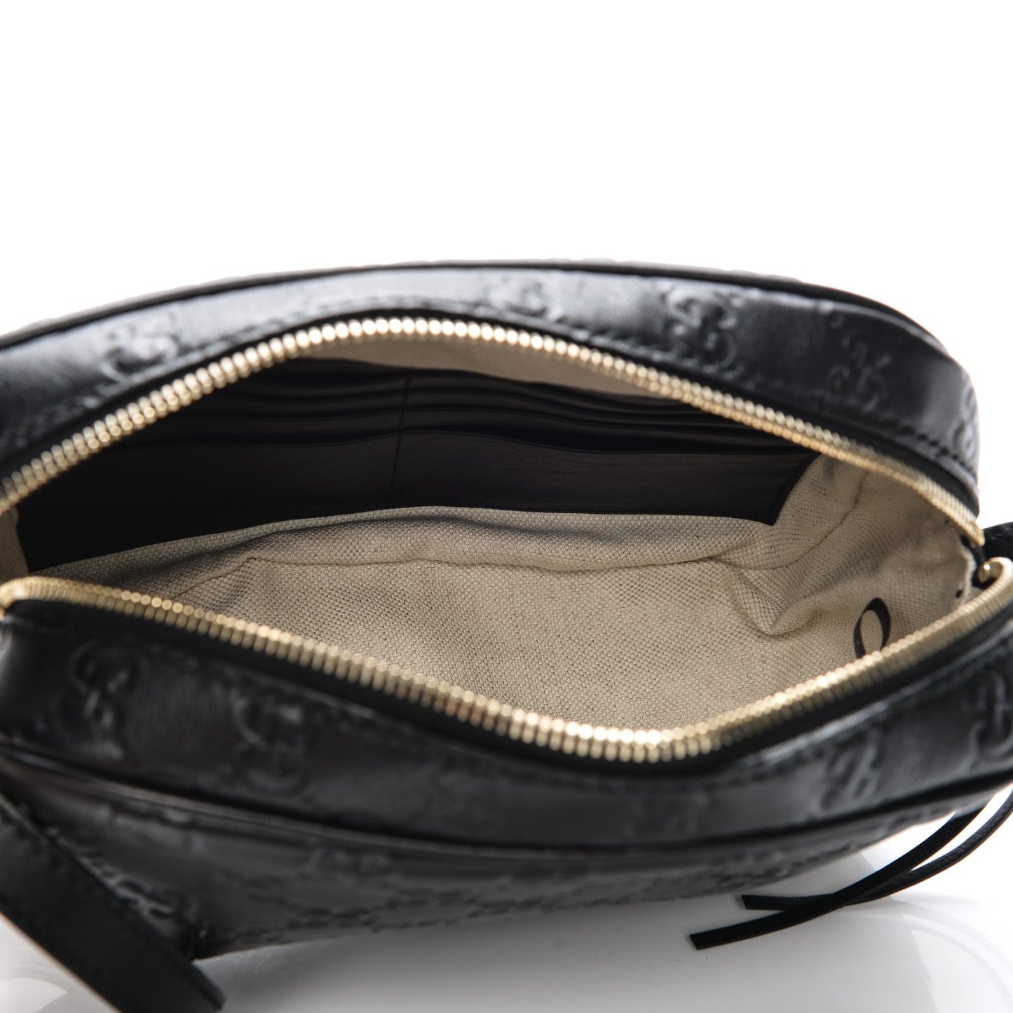 Guccissima Mini Bree Messenger Bag Black