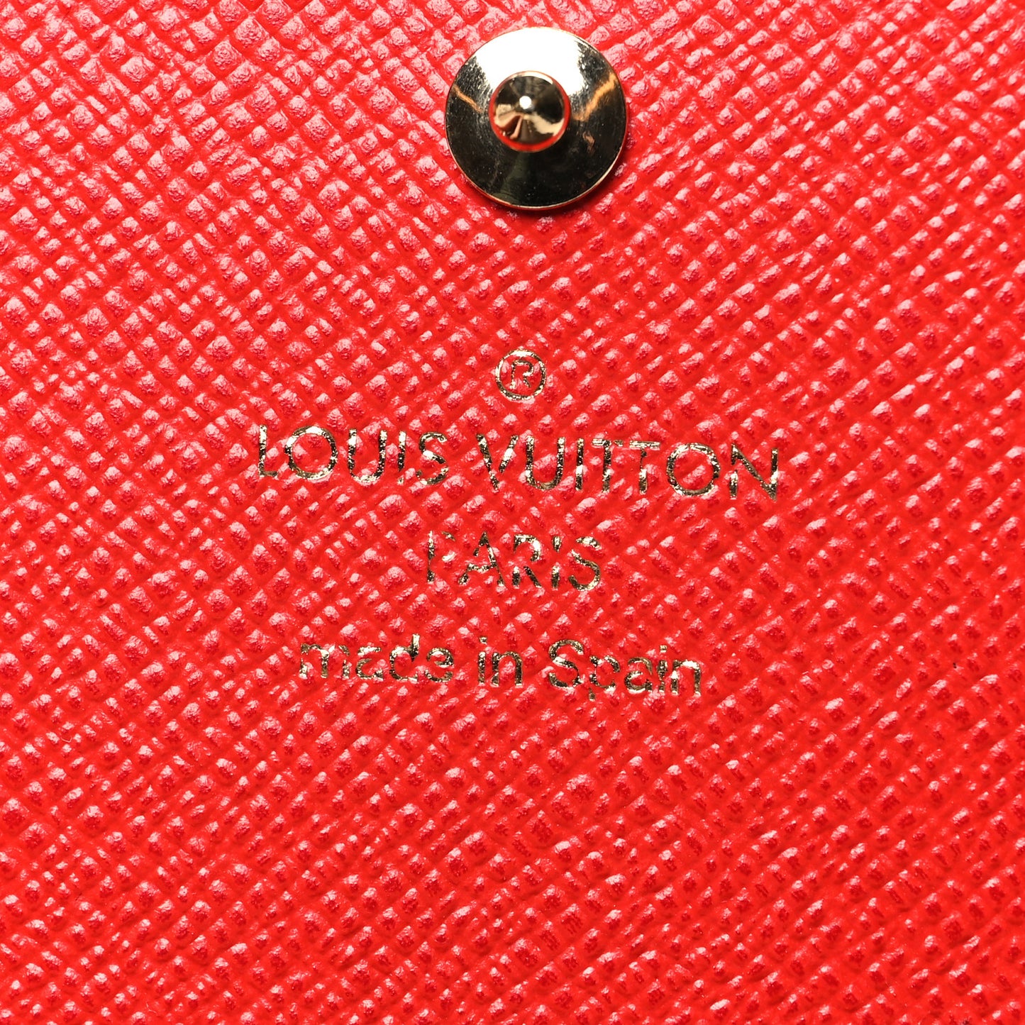Monogram 2020 Christmas Animation Sarah Wallet Coquelicot
