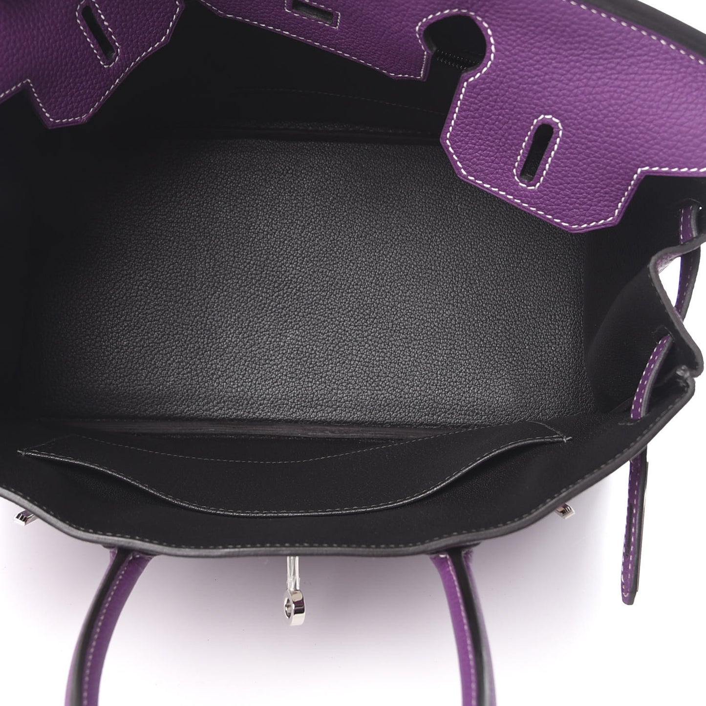 Togo Horseshoe Birkin 30 Anemone Charcoal