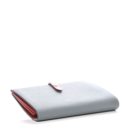 Celine Grained Calfskin Large Multifunction Strap Wallet Storm 4 of 6