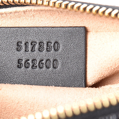 Gucci Suede Patent Web Mini Ophidia Shoulder Bag Black 9 of 14