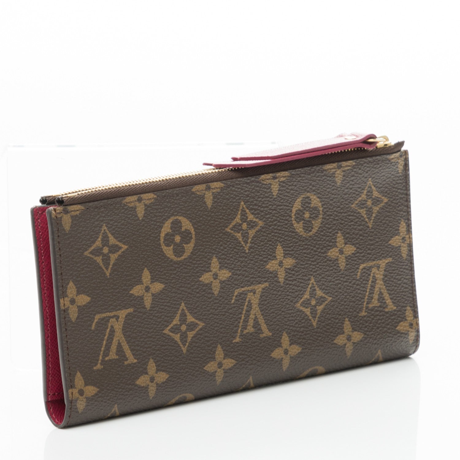 Louis Vuitton Monogram Adele Wallet Fuchsia 3 of 7