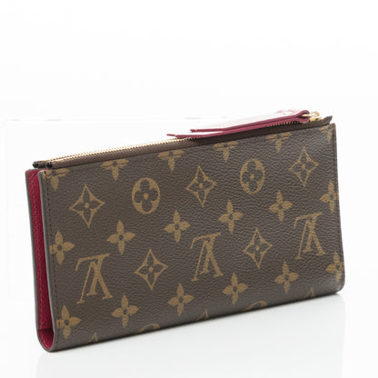 Louis Vuitton Monogram Adele Wallet Fuchsia 3 of 7