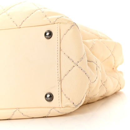Chanel Calfskin Medium Stitch It Tote Beige 10 of 15