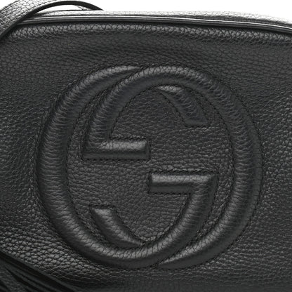 Gucci Pebbled Calfskin Small Soho Disco Bag Black 8 of 14