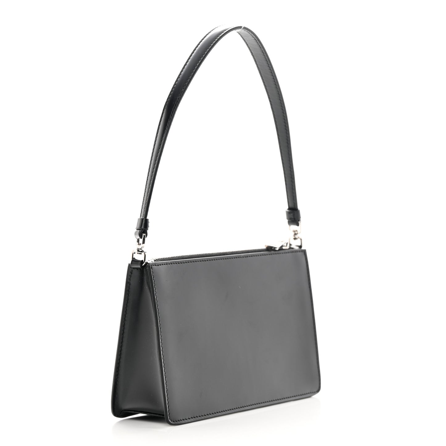 Spazzolato Mini Shoulder Bag Black