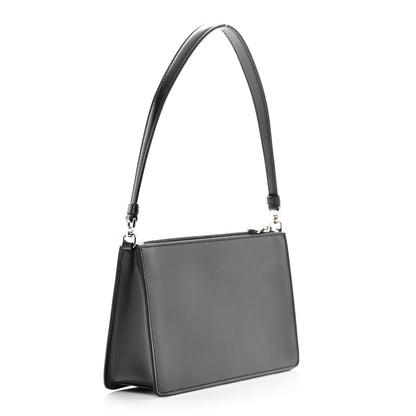 Prada Spazzolato Mini Shoulder Bag Black 3 of 11