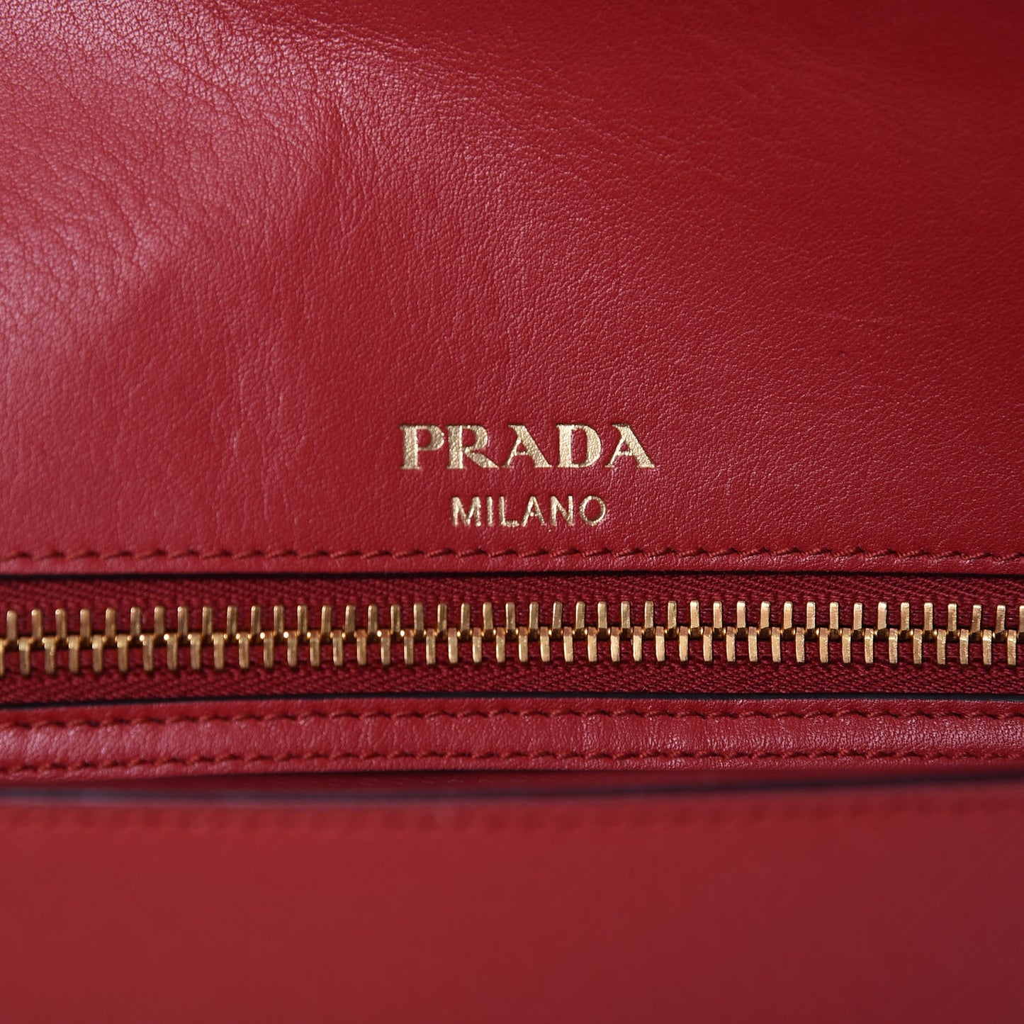 Saffiano Flap Shoulder Bag Fuoco