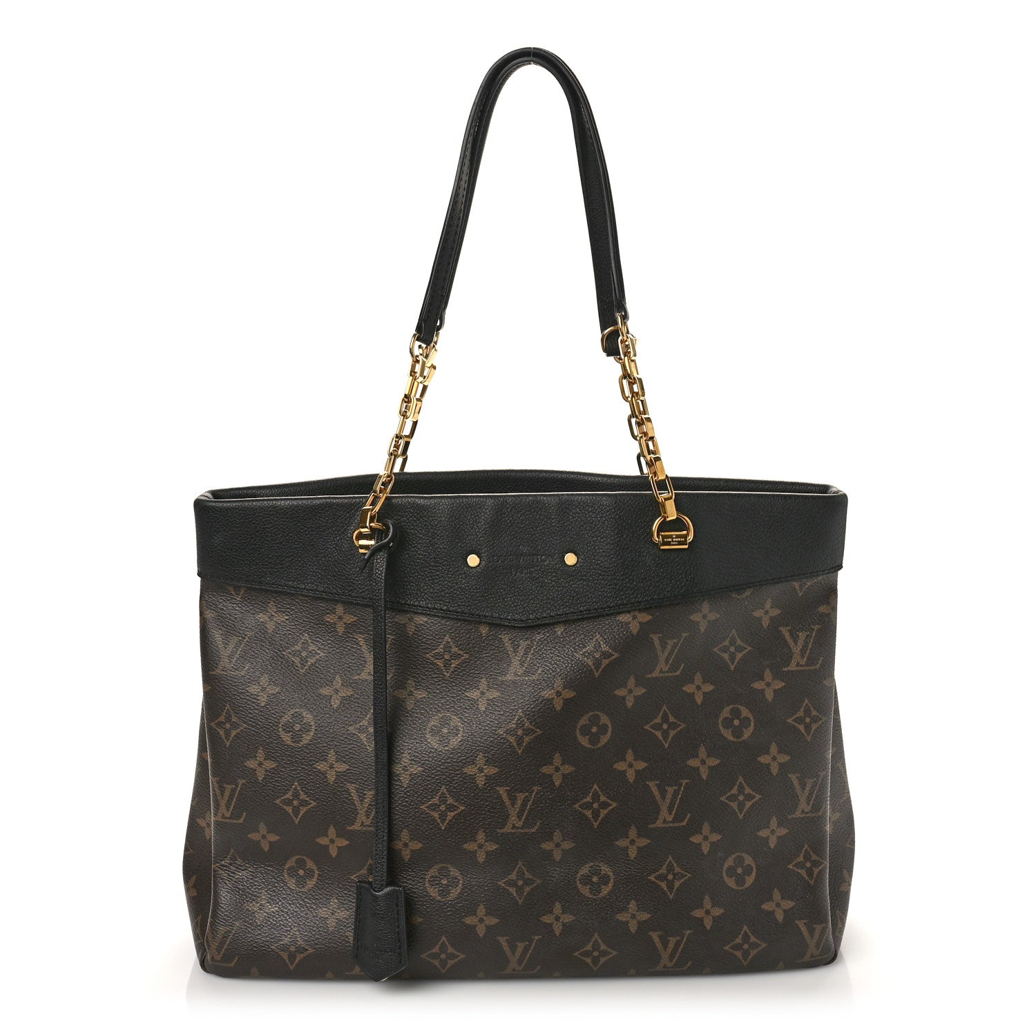 Louis Vuitton Monogram Pallas Shopper Black 1 of 11