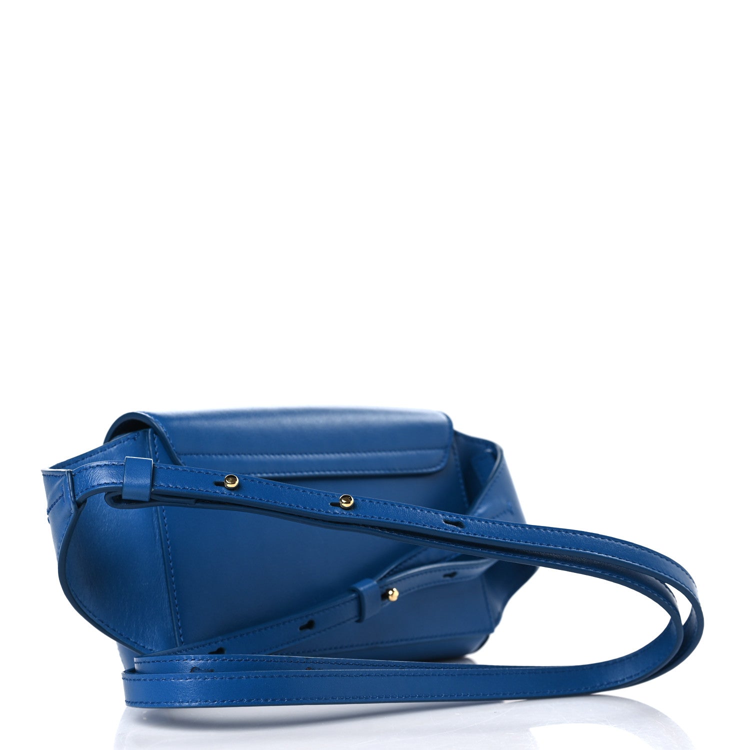 Chloe Calfskin Suede C Belt Bag Smoky Blue 3 of 9