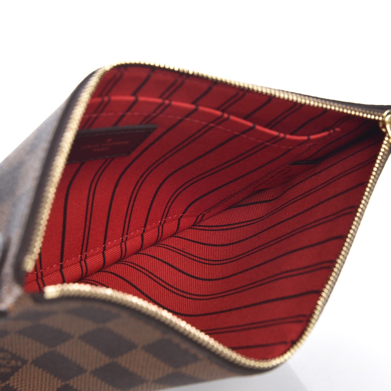 Louis Vuitton Damier Ebene Neverfull MM GM Pochette 5 of 8